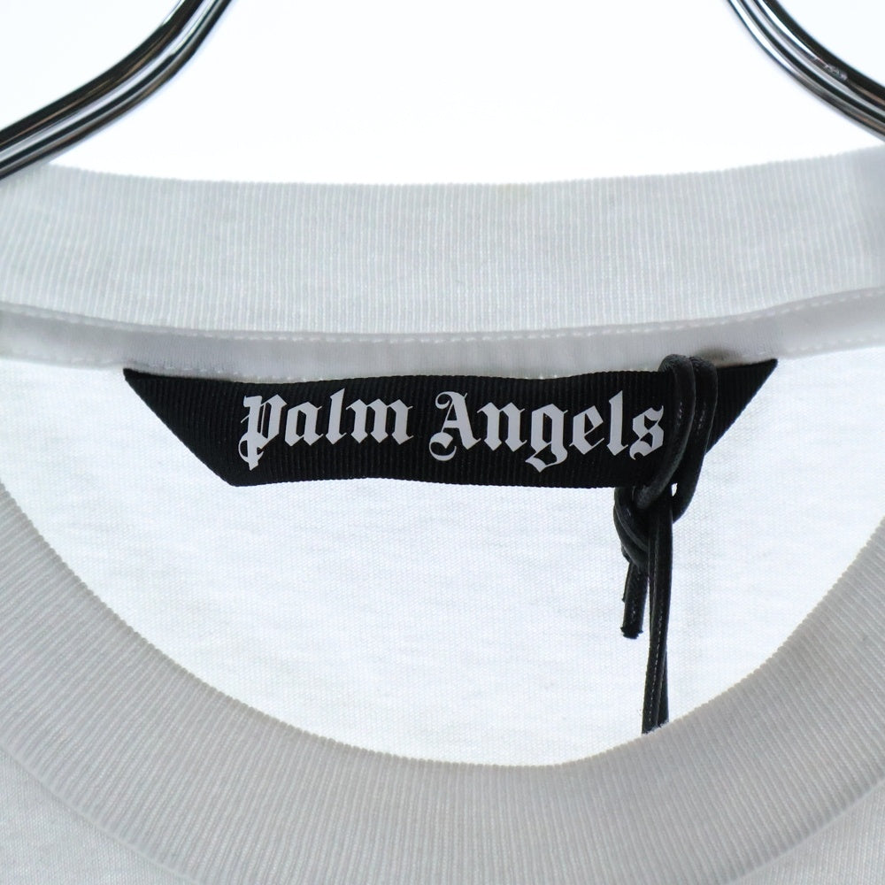 Palm Angels(パームエンジェルス) I Love Pa Classic フロントプリント 半袖Tシャツ ホワイト PMAA066S23JER0020184