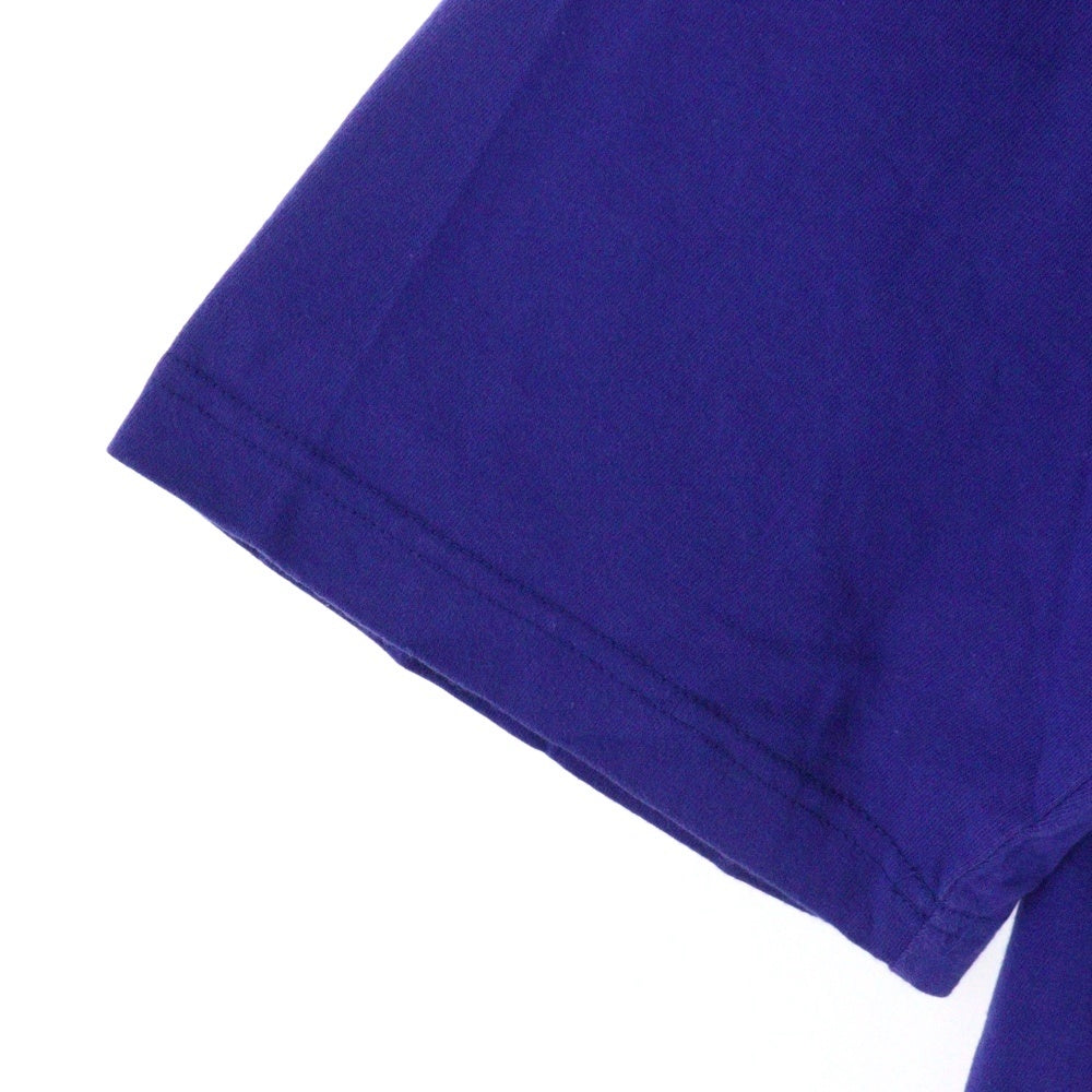 NEIGHBORHOOD(ネイバーフッド) バックロゴプリント クルーネック コットン 半袖Tシャツ カットソー パープル