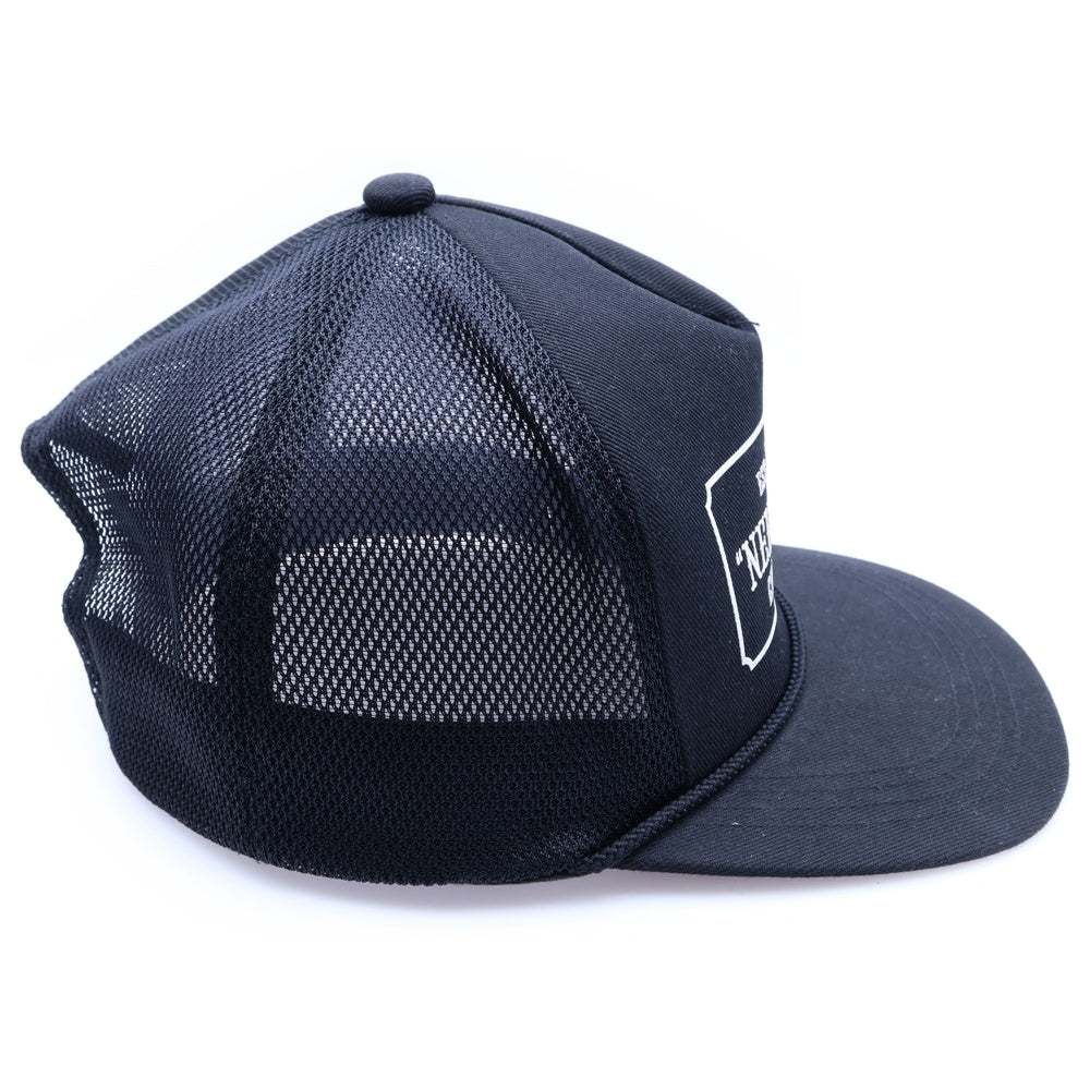 NEIGHBORHOOD(ネイバーフッド) TRUCKER EC-CAP トラッカーメッシュキャップ 帽子 ブラック 191YGNH-HT05