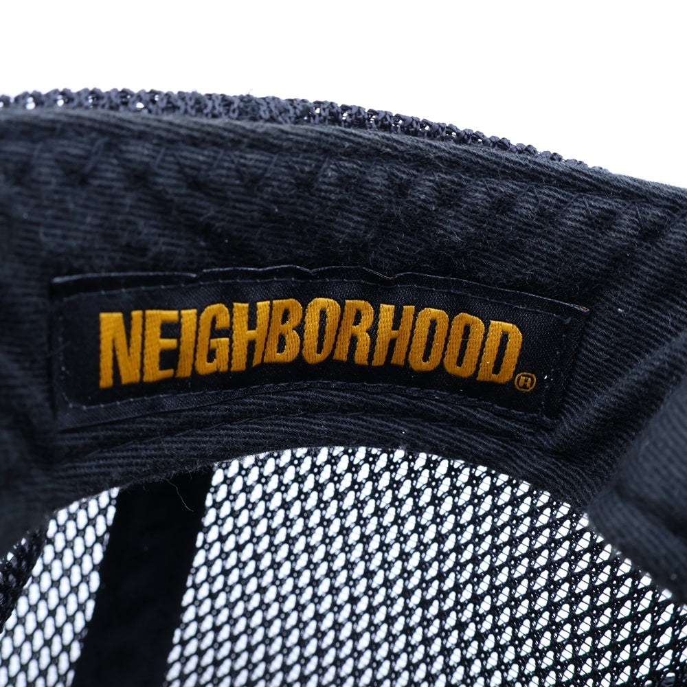 NEIGHBORHOOD(ネイバーフッド) TRUCKER EC-CAP トラッカーメッシュキャップ 帽子 ブラック 191YGNH-HT05