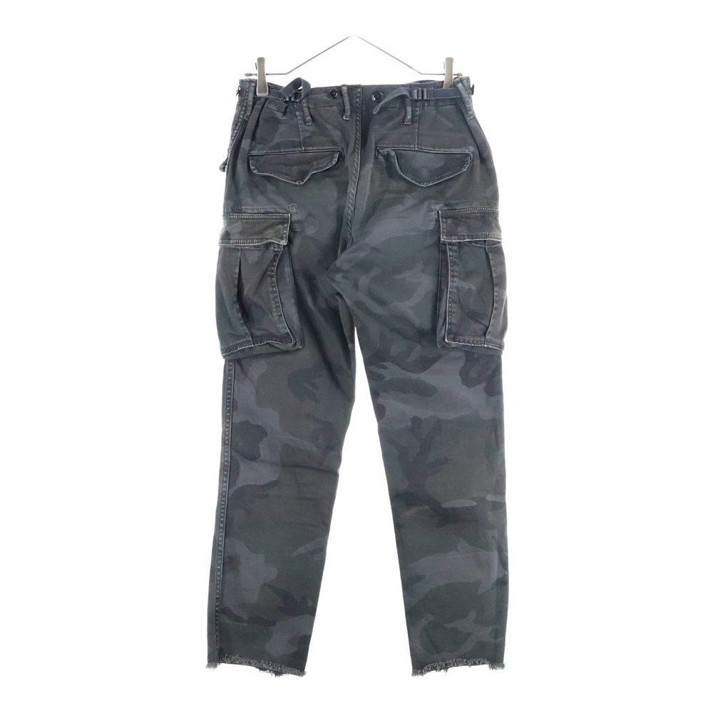 RON HERMAN(ロンハーマン) マルチポケット カモフラ柄 カーゴパンツ カーキ/ブラウン RH-18AW-003