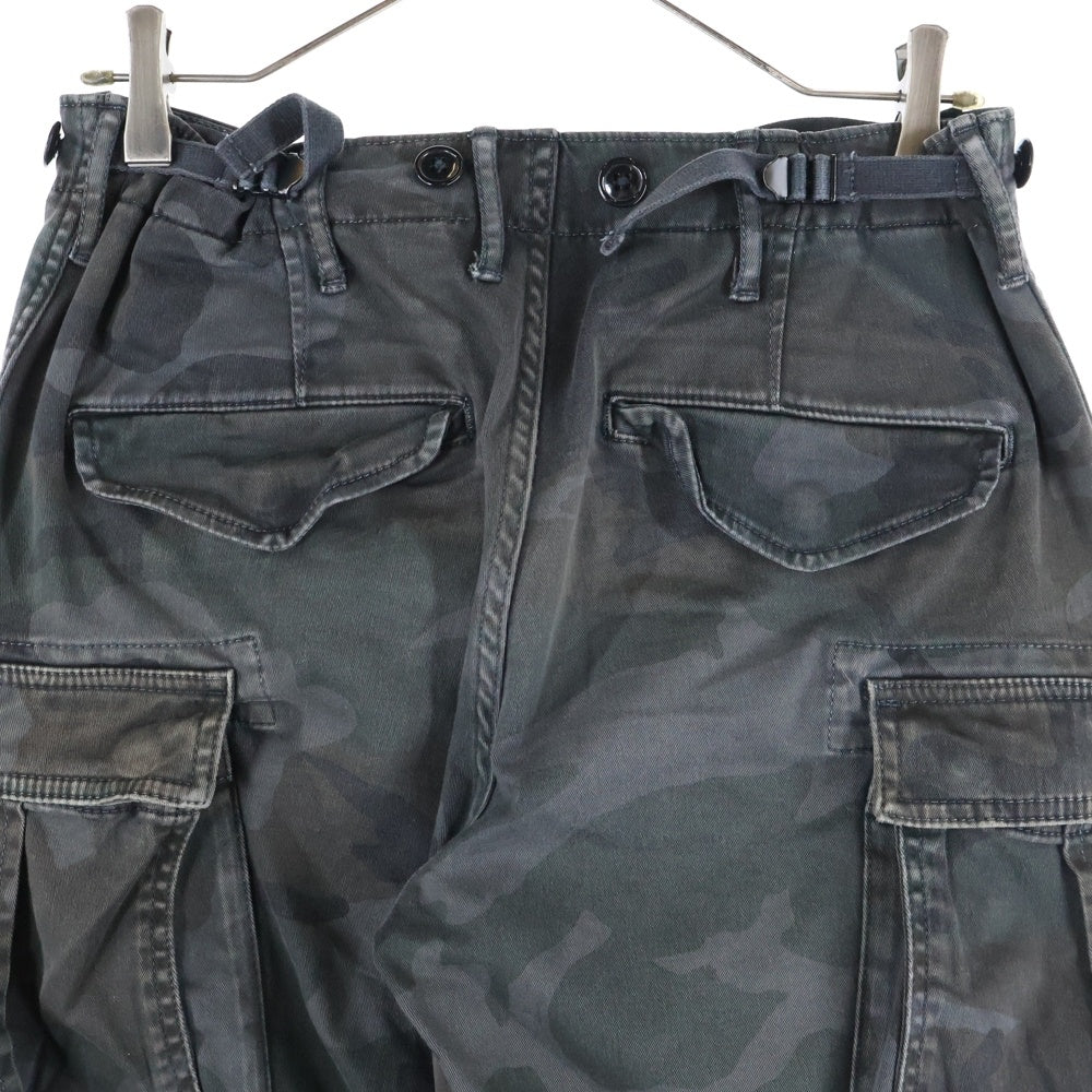 RON HERMAN(ロンハーマン) マルチポケット カモフラ柄 カーゴパンツ カーキ/ブラウン RH-18AW-003