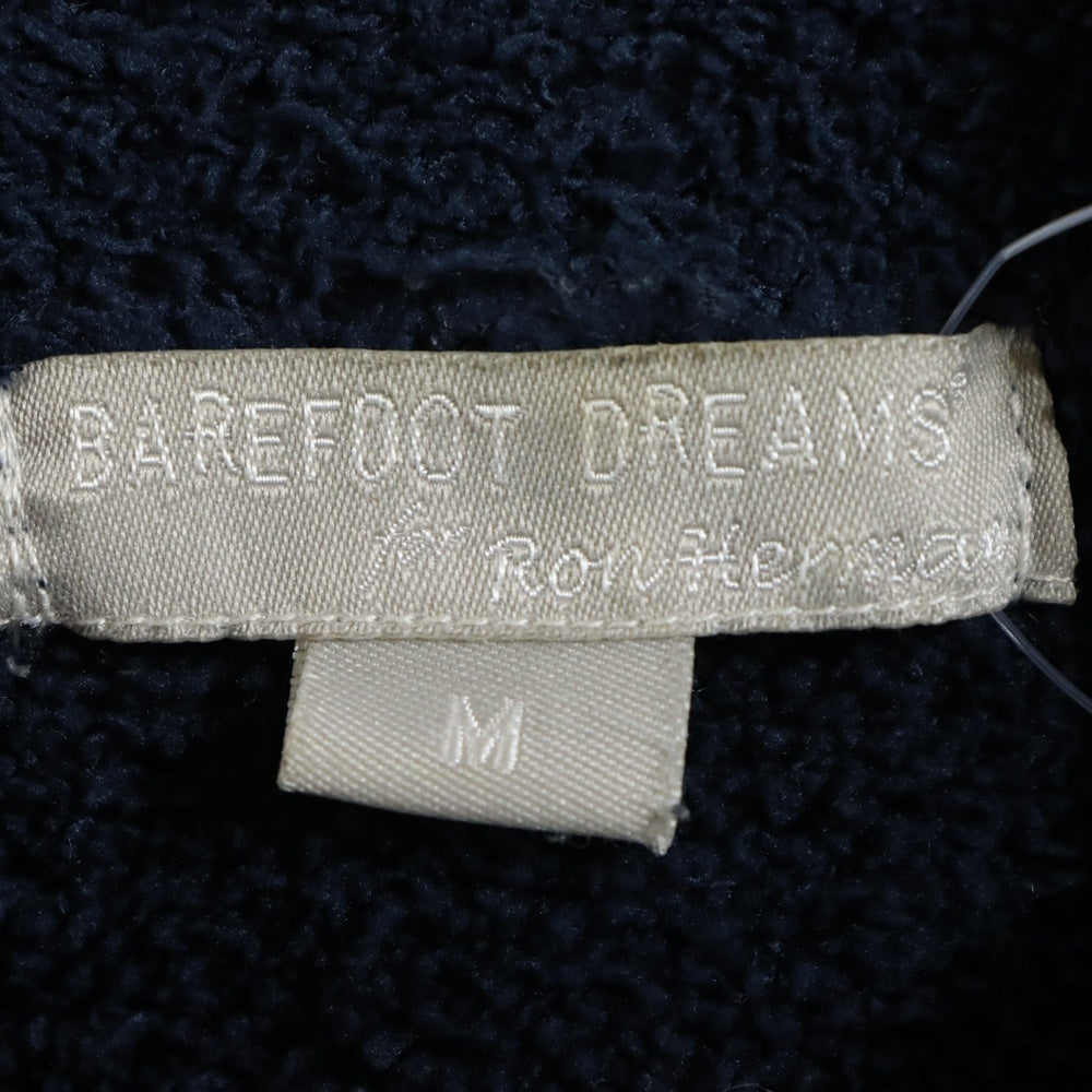 BAREFOOT DREAMS(ベアフットドリームス) ×Ron Herman フロントボタン 長袖カーディガン ガウン ネイビー C564