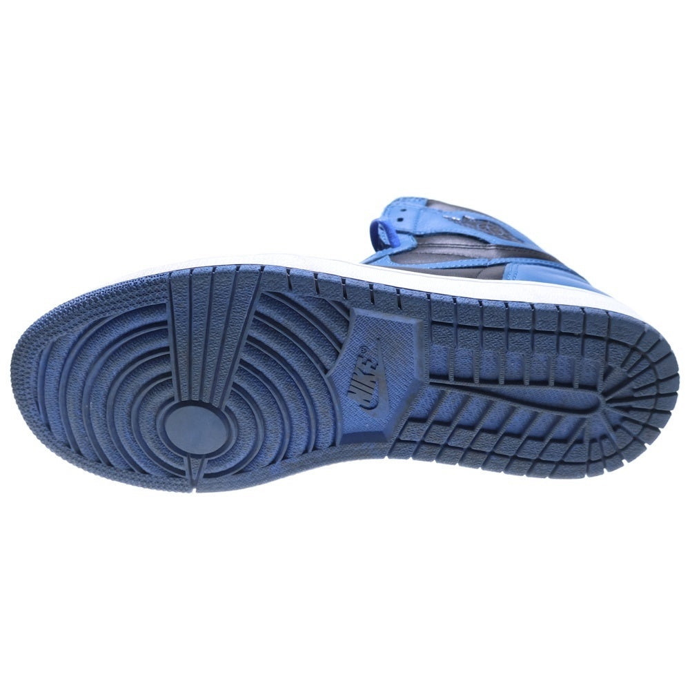 NIKE(ナイキ) AIR JORDAN 1 RETRO HIGH OG DARK MARINA BLUE エアジョーダン1 レトロ ダークマリーナブルー ハイカットスニーカー ブラック/ブルー US9/27cm 555088-404