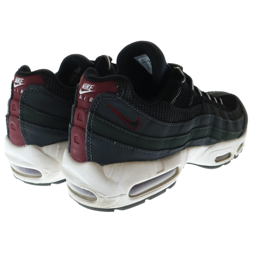 NIKE(ナイキ) AIRMAX 95 ESSENTIAL エアマックス エッセンシャル ローカットスニーカー ブラック/レッド US8.5/26.5cm DQ3982-001