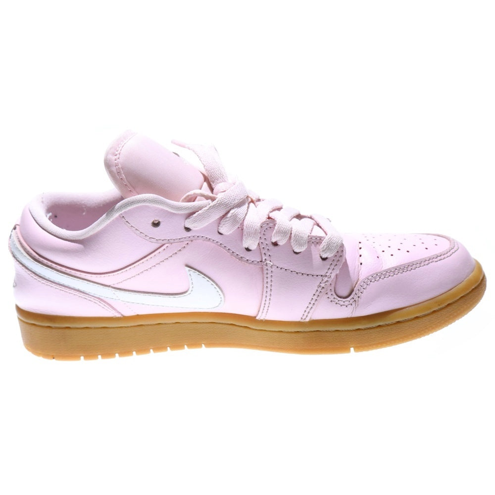 NIKE(ナイキ) WMNS AIR JORDAN 1 LOW ARCTIC PINK GUM LIGHT BROWN エアジョーダン ローカットスニーカー ピンク US9/26.0cm DC0774-601
