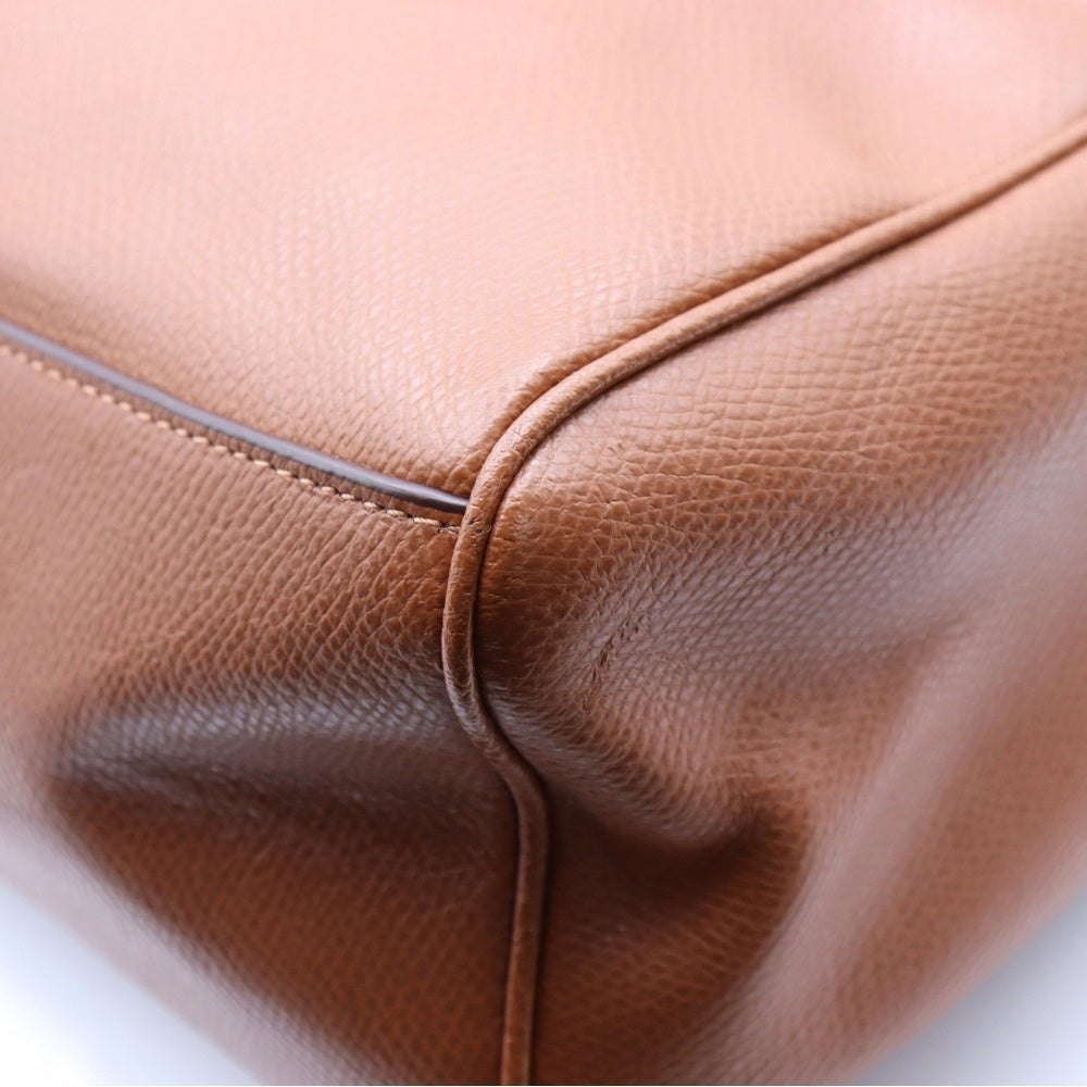 COACH(コーチ) MINI BENNETT SATCHEL ミニベネット サッチェル 2WAYレザーハンドバッグ ショルダー ブラウン F36624