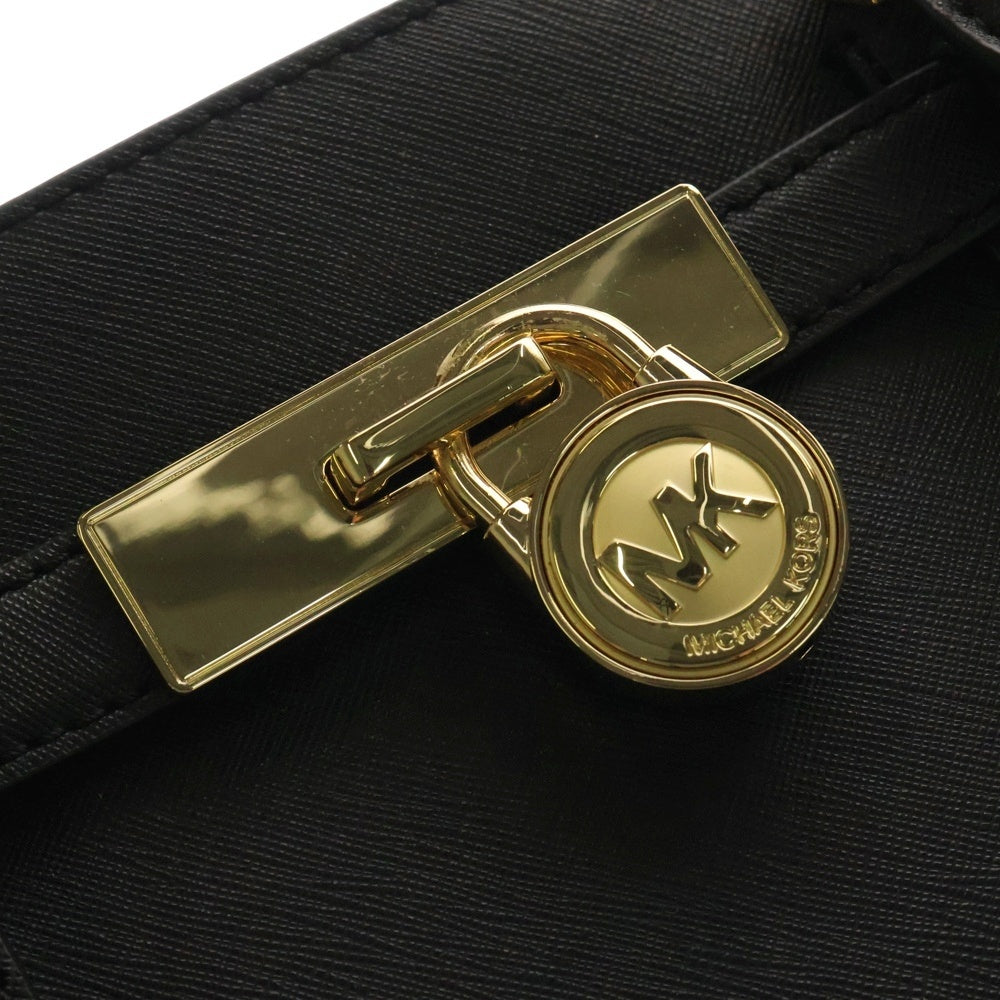 MICHAEL KORS(マイケルコース) HAMILTON ハミルトン サッチェル 2WAY ハンドバッグ ブラック 35F7GHXT3L