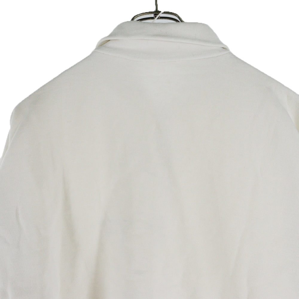 VINTAGE(ヴィンテージ) 50s SPORTSWEAR H/Z SWEAT SHIRTS ハーフジップ スウェット長袖シャツ ホワイト