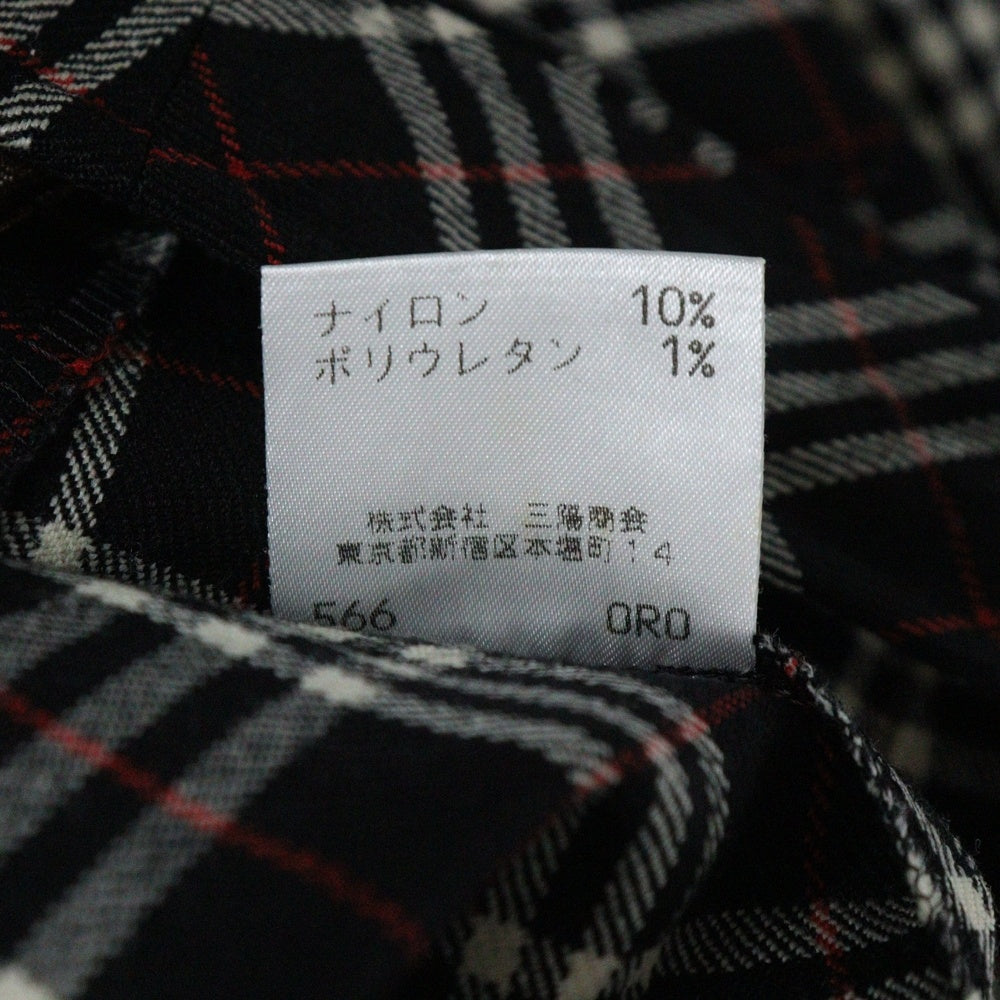 BURBERRY BLUE LABEL(バーバリーブルーレーベル) チェック柄 スカート ブラック レディース