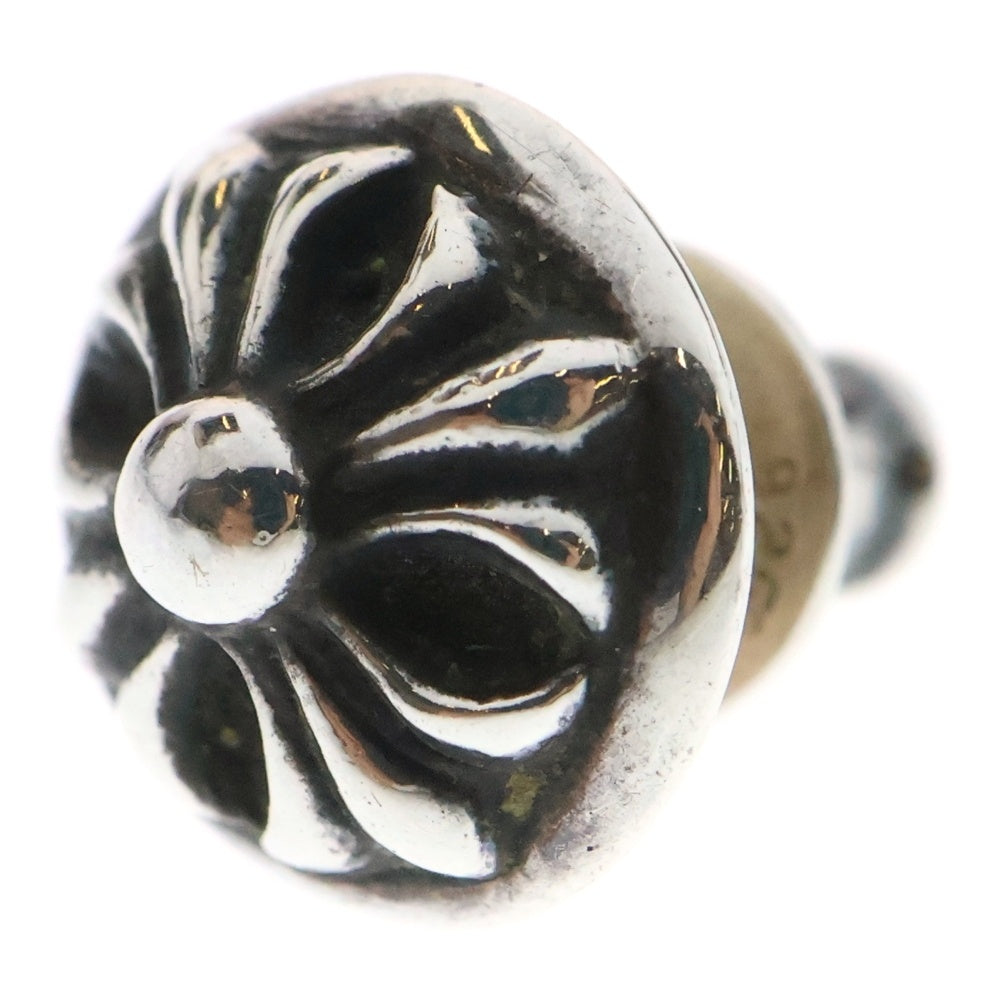 CHROME HEARTS(クロムハーツ) STUD CRSBLL クロスボールスタッドピアス シルバー BCA110