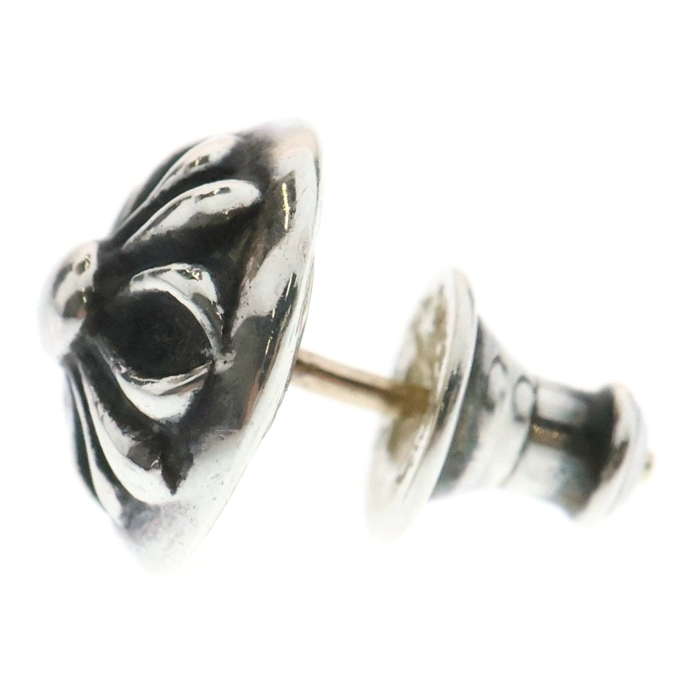 CHROME HEARTS(クロムハーツ) STUD CRSBLL クロスボールスタッドピアス シルバー BCA110