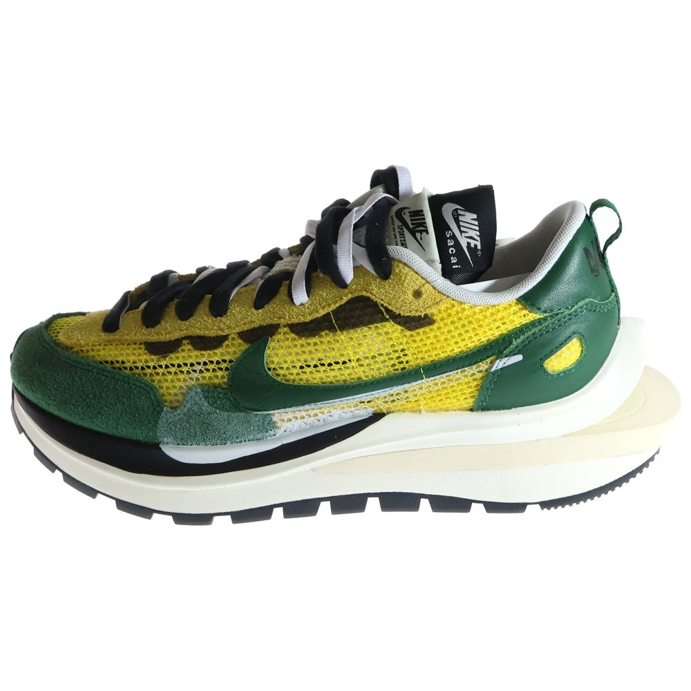 NIKE(ナイキ) ×Sacai VAPOR WAFFLE サカイ ヴェイパーワッフル ローカットスニーカー ホワイト/イエローUS9/27.0cm CV1363-700