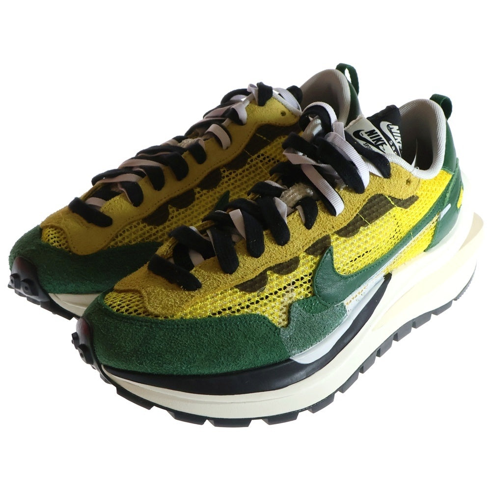 NIKE(ナイキ) ×Sacai VAPOR WAFFLE サカイ ヴェイパーワッフル ローカットスニーカー ホワイト/イエローUS9/27.0cm CV1363-700