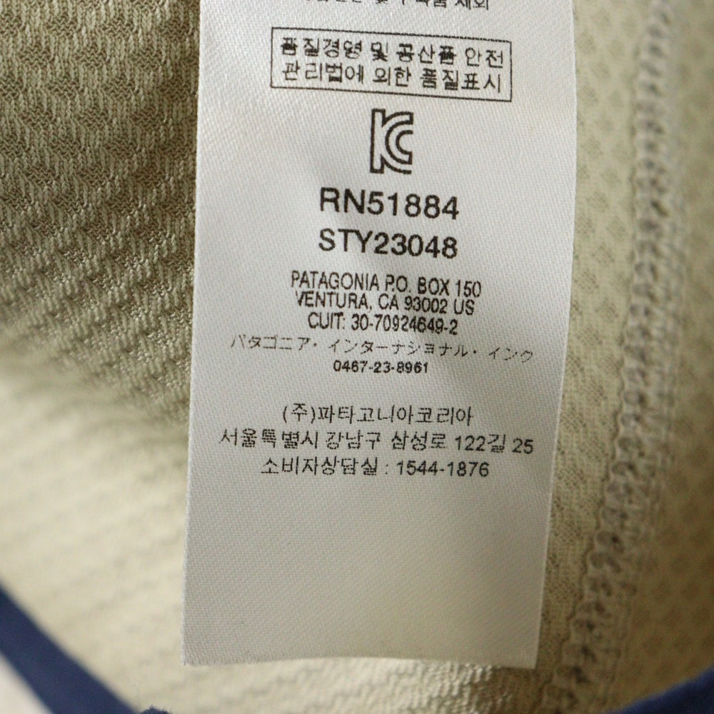 PATAGONIA(パタゴニア) Classic Retro-X Vest ジップアップ ノースリーブ フリースベスト アイボリー 23048FA19