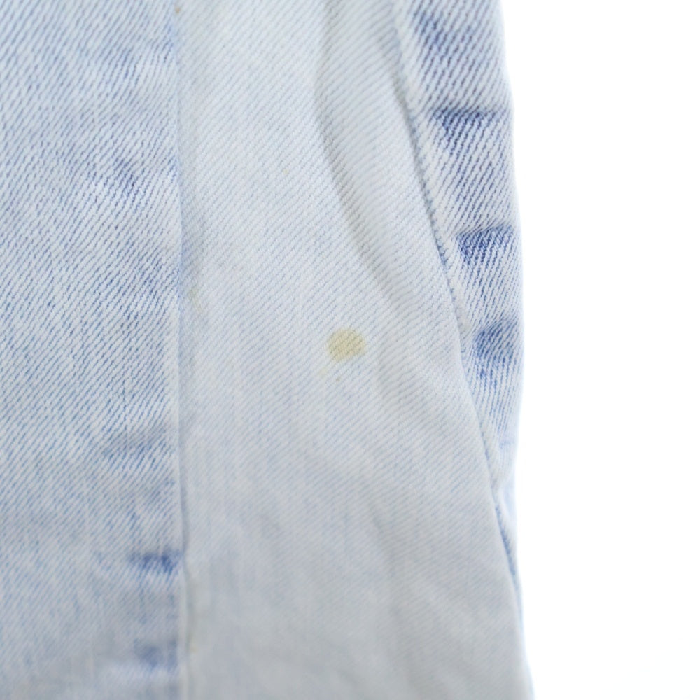 GALLERY DEPT.(ギャラリーデプト) 90210 La Flare Jeans ラ フレア 再構築デニムボタンフライ ダメージ加工フレアロングデニムパンツ インディゴブルー
