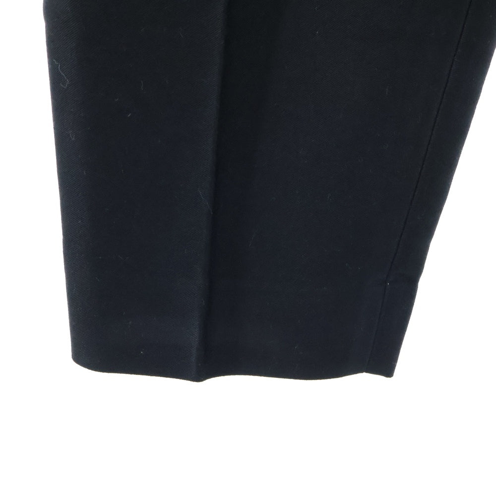 MARKAWARE(マーカウェア) PLEAT FRONT PEGTOP タック スラックスパンツ ブラック A20C-05PT01C