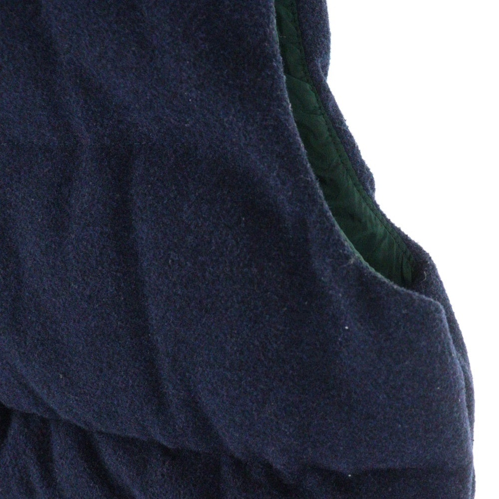 GAP(ギャップ) ダウンベスト ノースリーブ ネイビー/グリーン