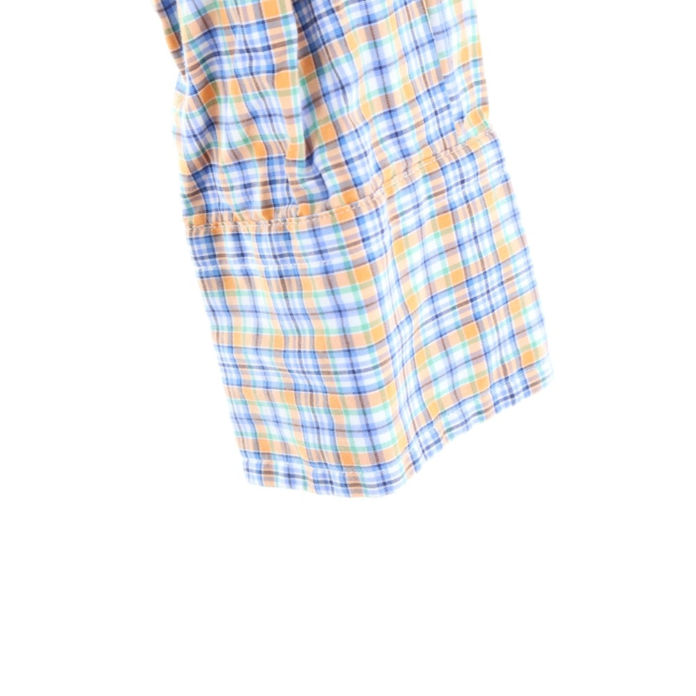 POLO RALPH LAUREN(ポロラルフローレン) チェック柄 長袖シャツ ブルー/オレンジ