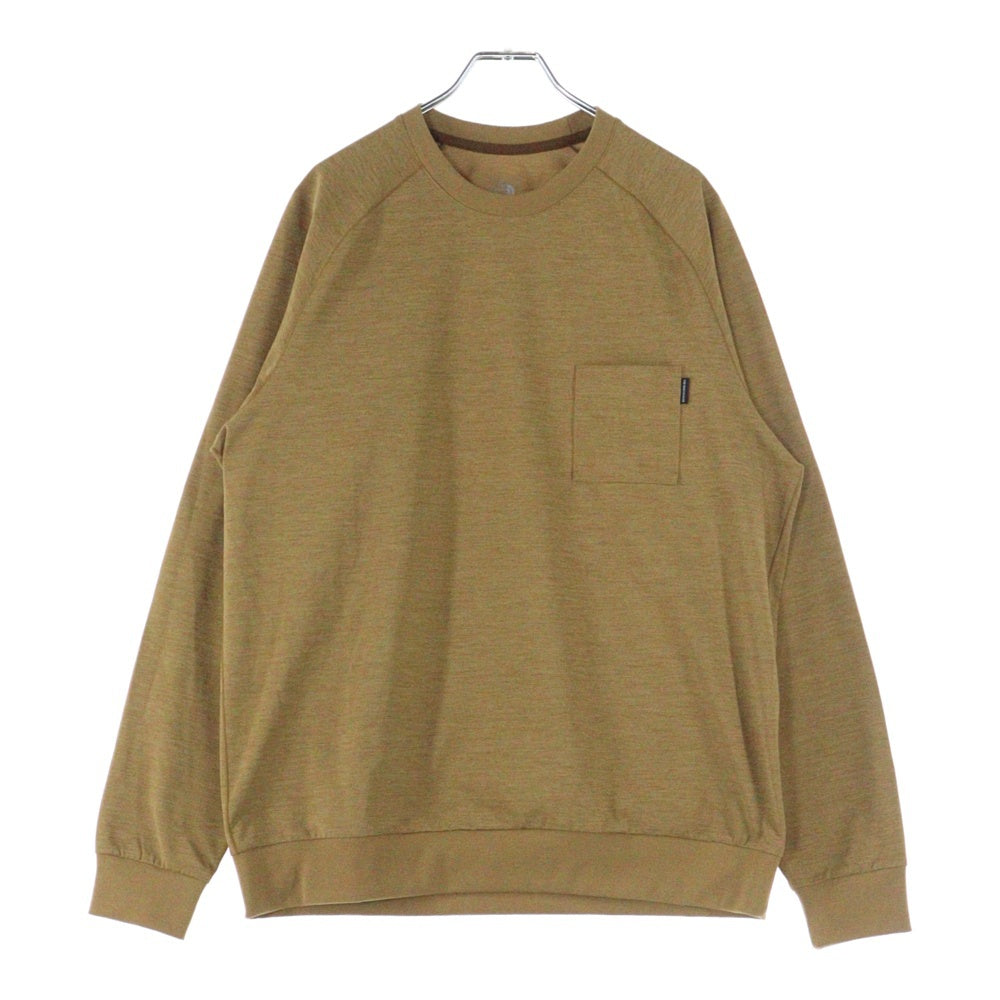 THE NORTH FACE(ザノースフェイス) エアリー リラックス 長袖Tシャツ ロングスリーブ ブラウン NT11967