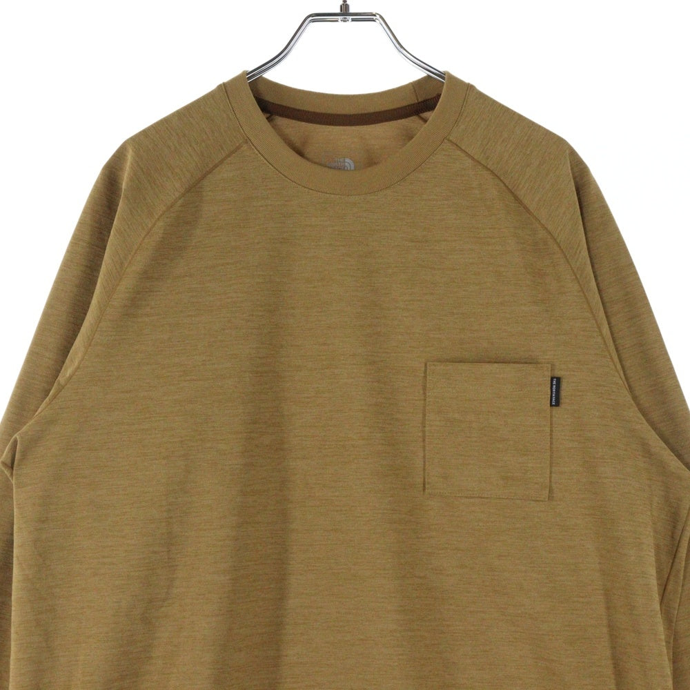 THE NORTH FACE(ザノースフェイス) エアリー リラックス 長袖Tシャツ ロングスリーブ ブラウン NT11967