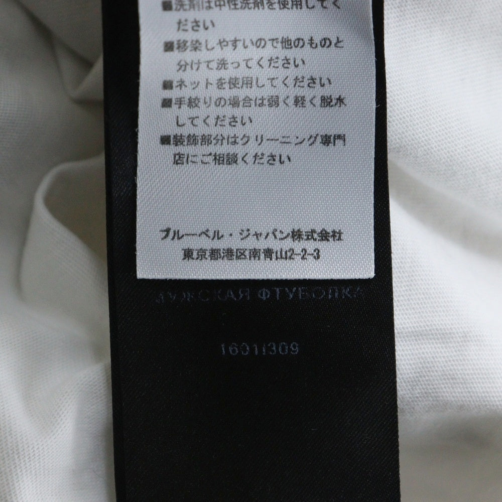 BALMAIN(バルマン) ミラージュロゴ Tシャツ 半袖カットソー ホワイト
