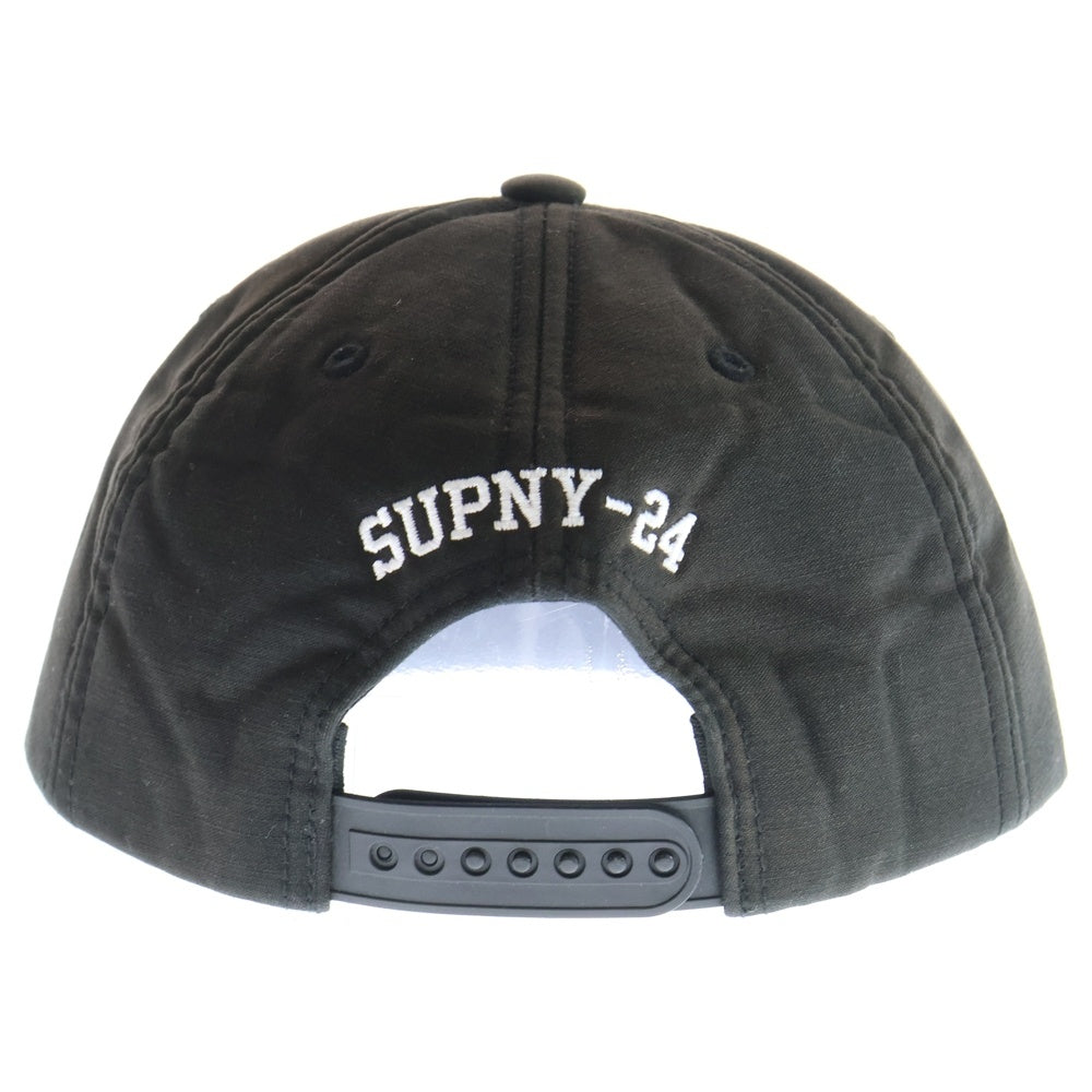 SUPREME(シュプリーム) 24SS Surplus 5-Panel Cap サープラス 5パネル キャップ ブラック