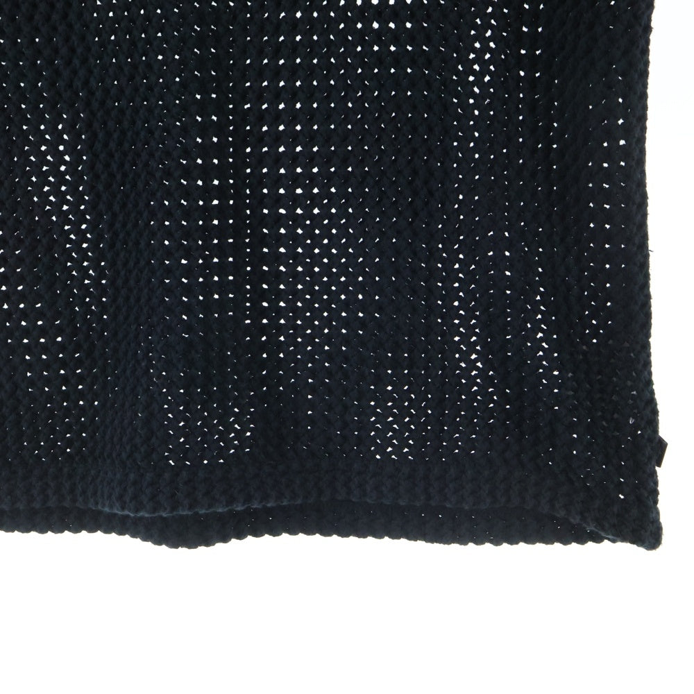 STUSSY(ステューシー) Odyed Mesh Tee メッシュ クルーネック Tシャツ 半袖カットソー ブラック