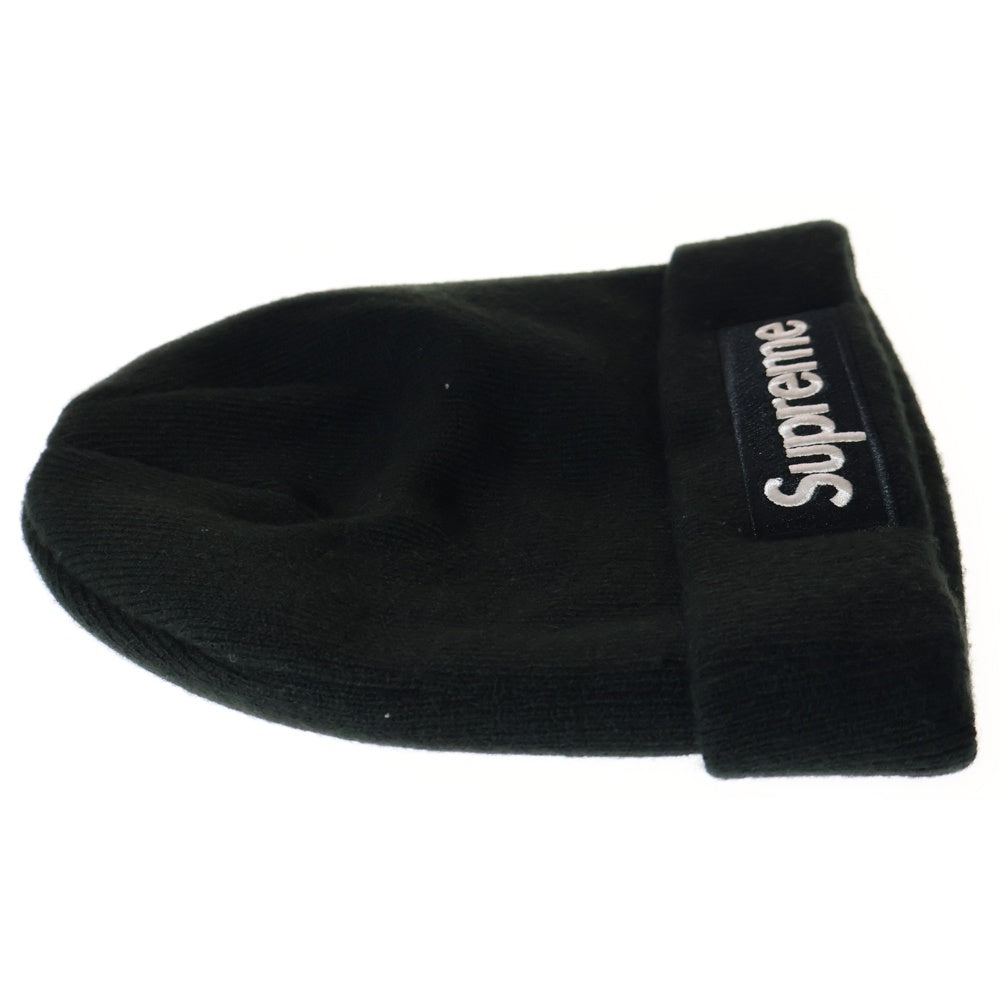 SUPREME(シュプリーム) 23AW New Era Box Logo Beanie ニューエラ ボックスロゴ ビーニー ニット帽 ブラック