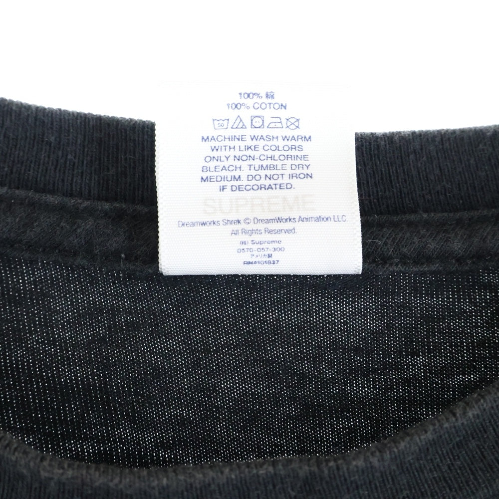 SUPREME(シュプリーム) 21AW Shrek Tee シュレック 半袖Tシャツ カットソー ブラック
