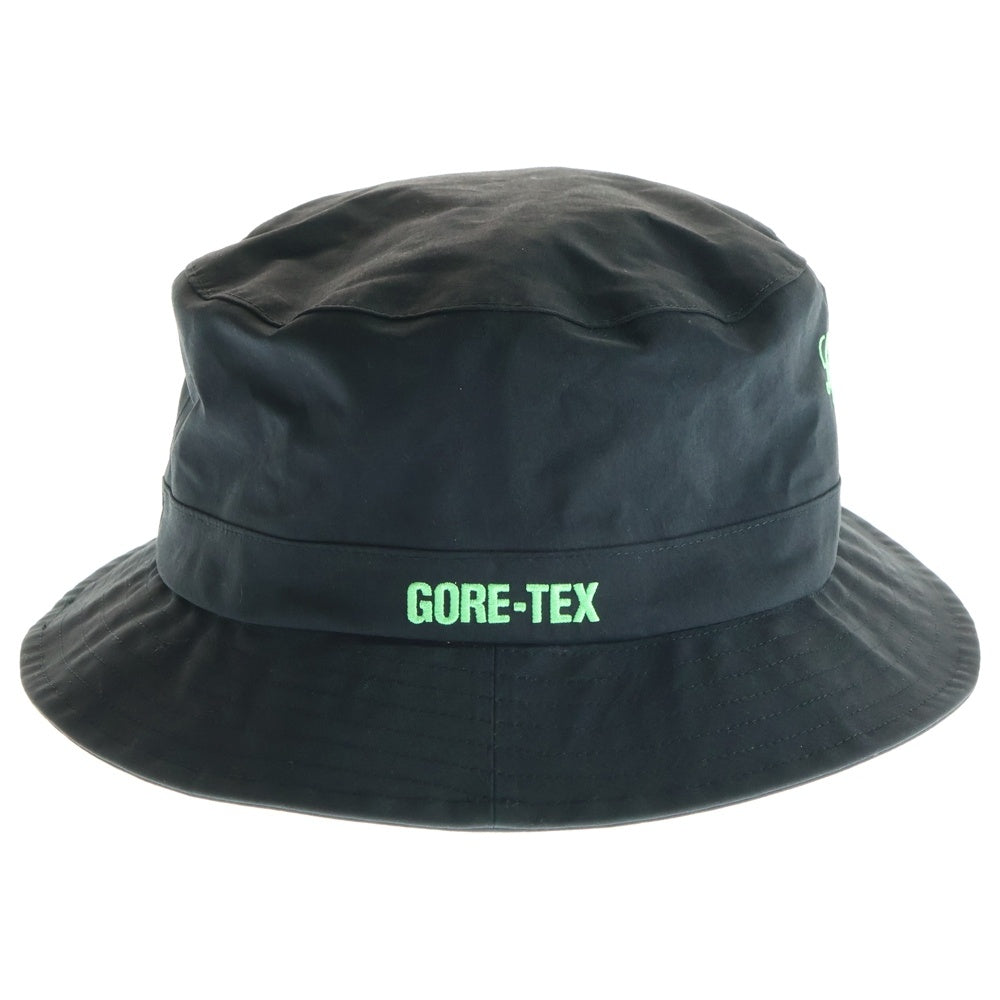 SUPREME(シュプリーム) 21AW GORE-TEX Tech Crusher ゴアテックス ロゴ刺繍 バケットハット 帽子 ブラック