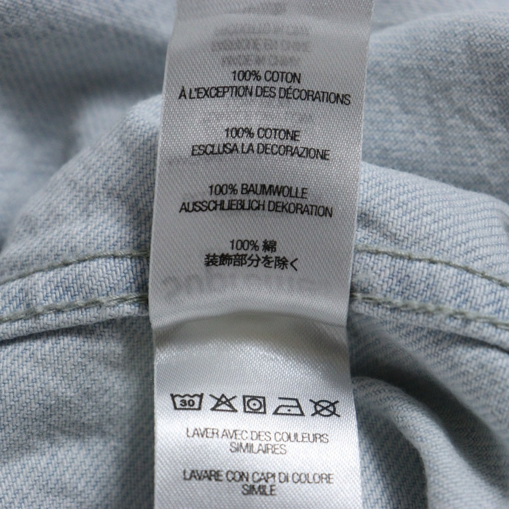 SUPREME(シュプリーム) 24SS Small Box Shirt Washed Denim スモールボックスロゴ ウォッシュドデニム 長袖シャツ ジャケット インディゴ