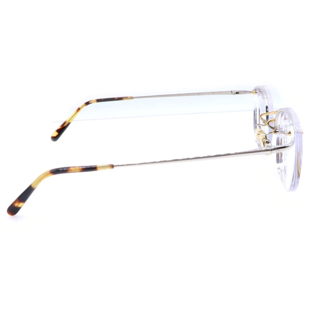 白山眼鏡店(ハクサンガンキョウテン) TITAN TWOPOINT BICOLOR チタン ツーポイント バイカラー アイウェア 眼鏡 メガネ シルバー ※度入り