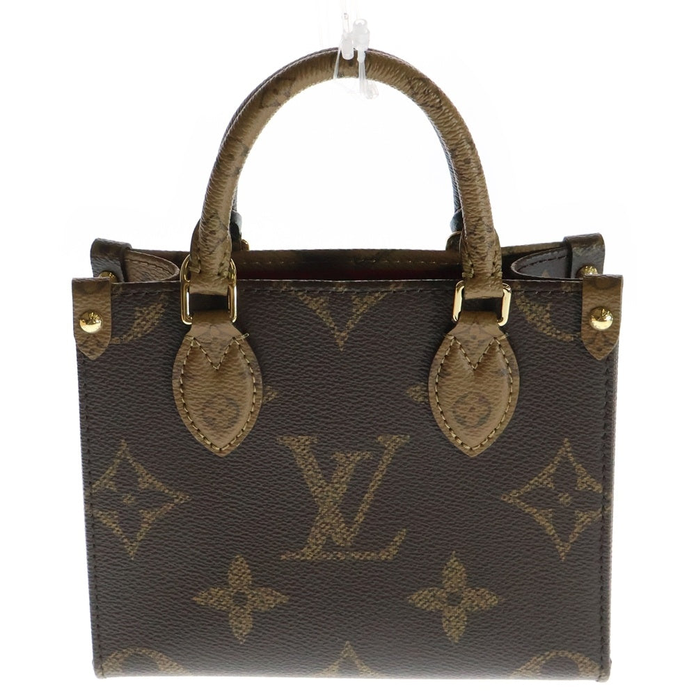 LOUIS VUITTON(ルイヴィトン) モノグラムリバース オンザゴーBB ハンドバッグ ショルダーバッグ