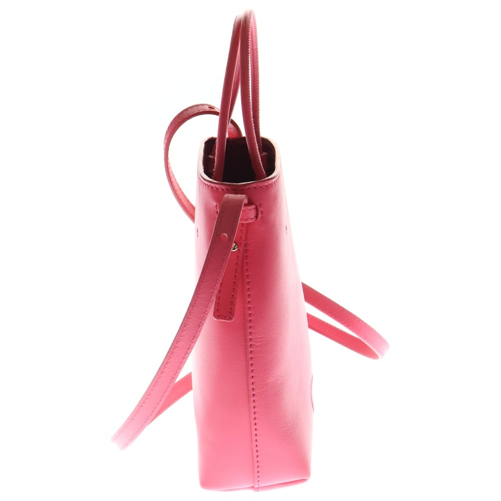 Chloe(クロエ) Sense MICRO TOTE センス マイクロトート バイカラー 2WAY ハンド ショルダーバッグ ピンク/レッド