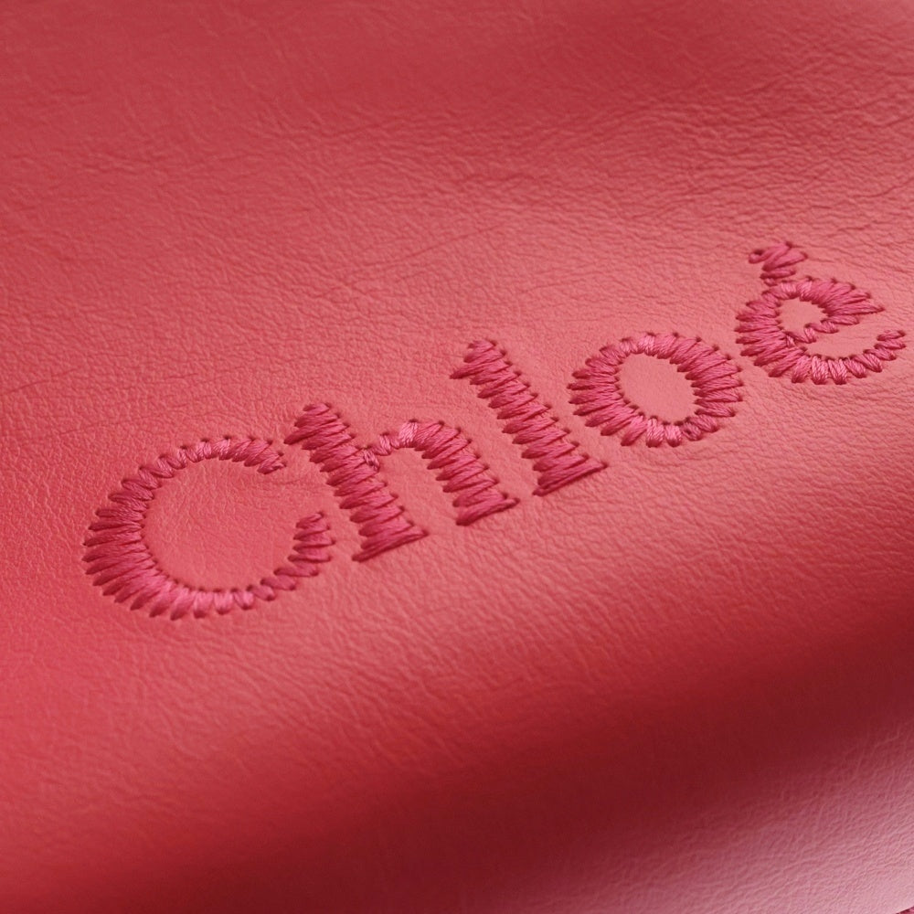 Chloe(クロエ) Sense MICRO TOTE センス マイクロトート バイカラー 2WAY ハンド ショルダーバッグ ピンク/レッド