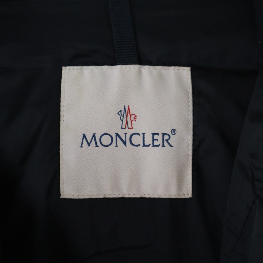 MONCLER(モンクレール) 18AW RYAN GIUBBOTTO 素材切替 フーディ ジップアップダウンジャケット ブラック D20914139285