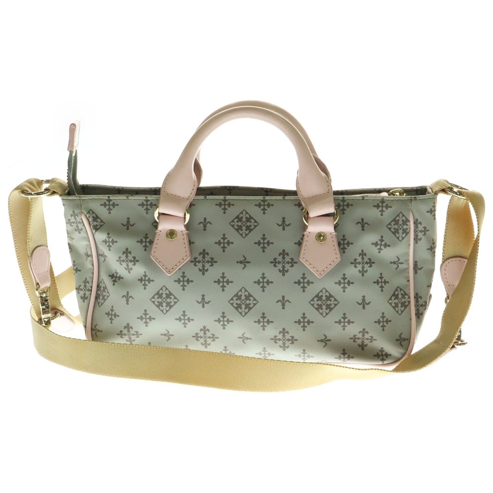 russet(ラシット) 2WAY ハンド ショルダーバッグ グレー/ピンク レディース