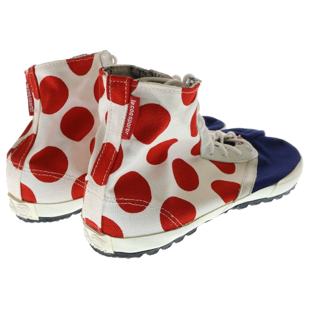 68537(68537) × le coq 足袋スニーカー ホワイト/レッド/ブルー 28cm