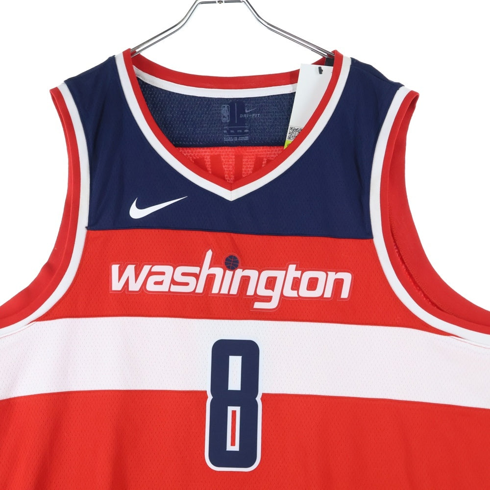 NIKE(ナイキ) Washington Wizards 八村塁 ジャージー ユニフォーム レッド/ホワイト