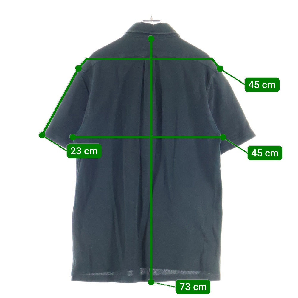 LACOSTE(ラコステ) ロゴ刺繍 ポロシャツ ブラック