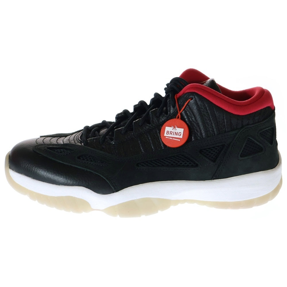 NIKE(ナイキ) AIR JORDAN 11 RETRO LOW IE 919712-023 エアジョーダン11 ローカットスニーカー ブラック/レッド US10/28cm