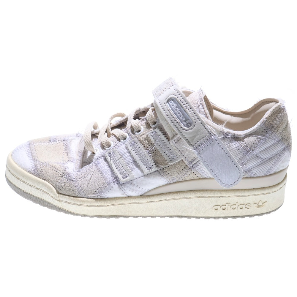 adidas(アディダス) ×ATMOS RECOUTURE FORUM LOW ATMOS SH アトモス リクチュール フォーラム ロー サプライヤー ローカットスニーカーシューズ ホワイト US10/28.0cm GW3496