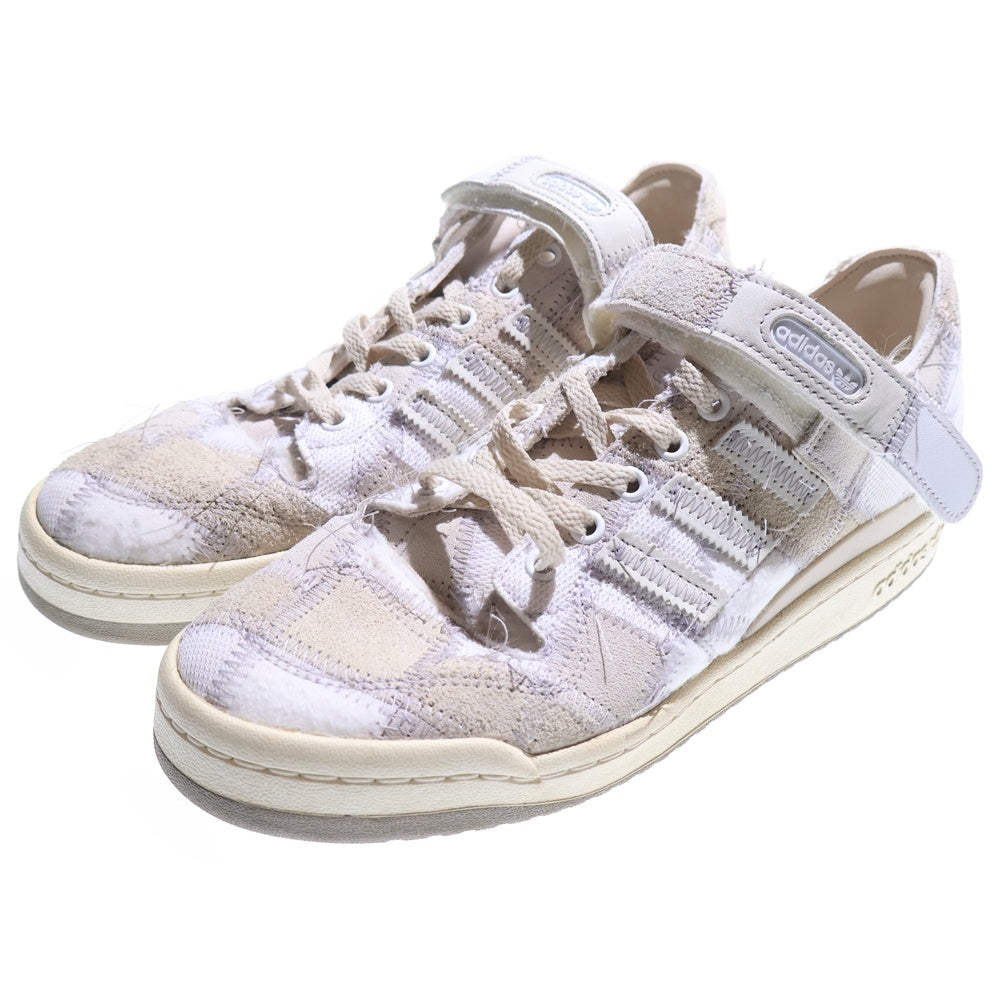 adidas(アディダス) ×ATMOS RECOUTURE FORUM LOW ATMOS SH アトモス リクチュール フォーラム ロー サプライヤー ローカットスニーカーシューズ ホワイト US10/28.0cm GW3496