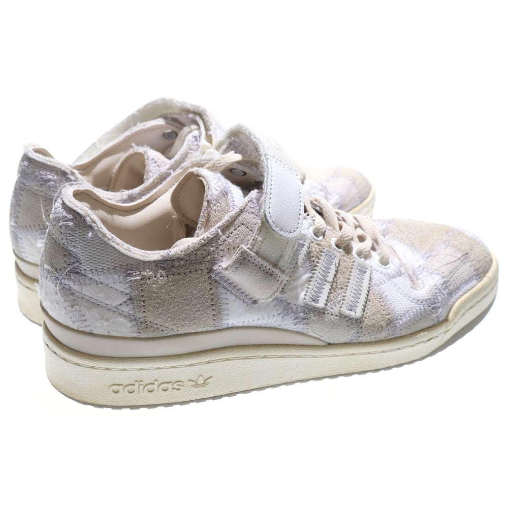 adidas(アディダス) ×ATMOS RECOUTURE FORUM LOW ATMOS SH アトモス リクチュール フォーラム ロー サプライヤー ローカットスニーカーシューズ ホワイト US10/28.0cm GW3496