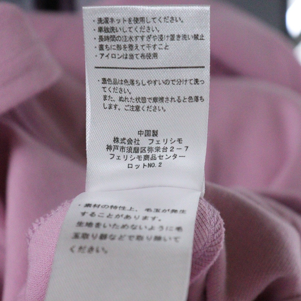 NO BRAND(ノーブランド) IEDIT イディット ノースリーブワンピース ピンク レディース