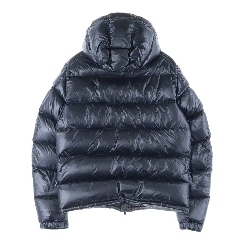 MONCLER(モンクレール) ZIN GIUBBOTTO ダウンジャケット ロゴワッペン ナイロン ブラック