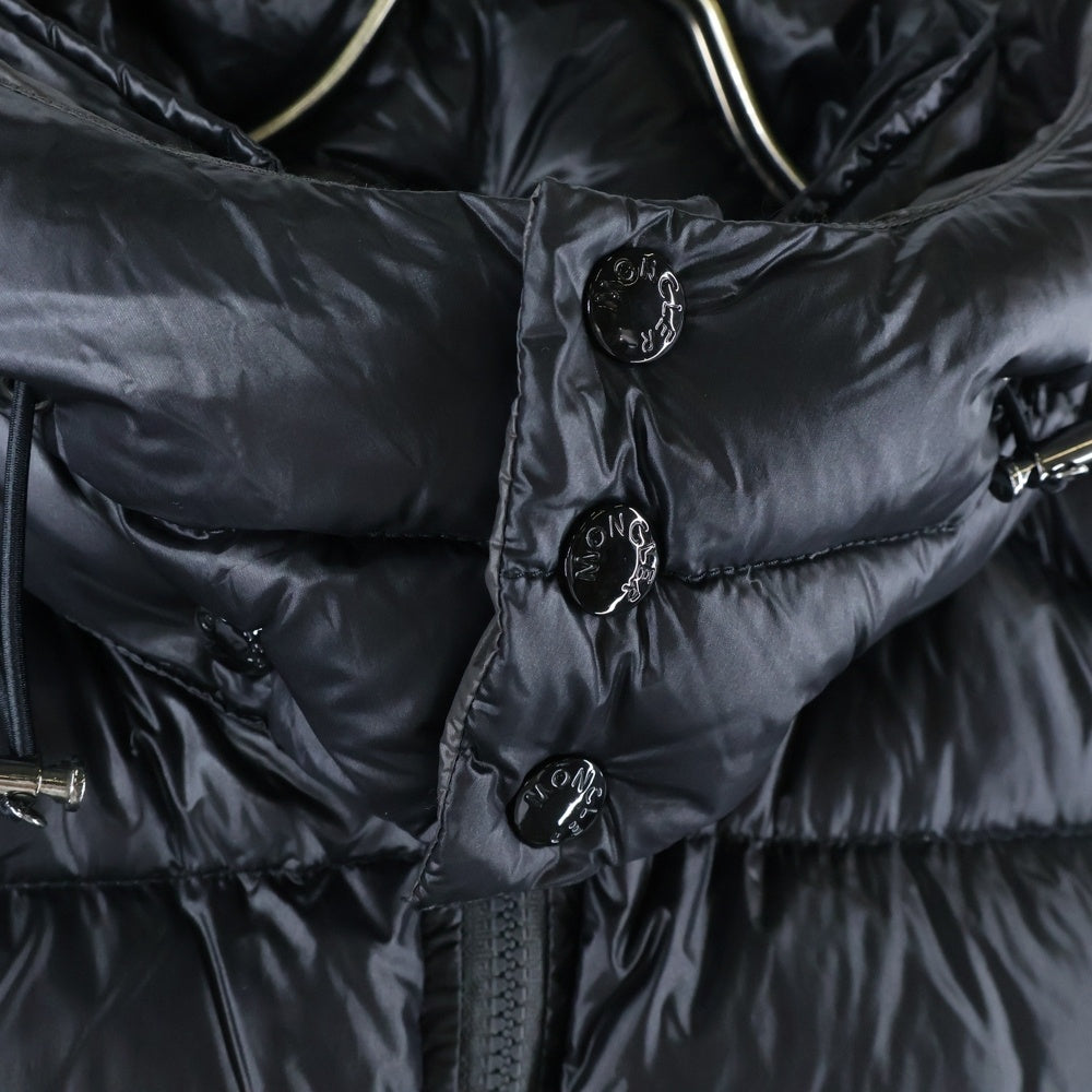 MONCLER(モンクレール) ZIN GIUBBOTTO ダウンジャケット ロゴワッペン ナイロン ブラック
