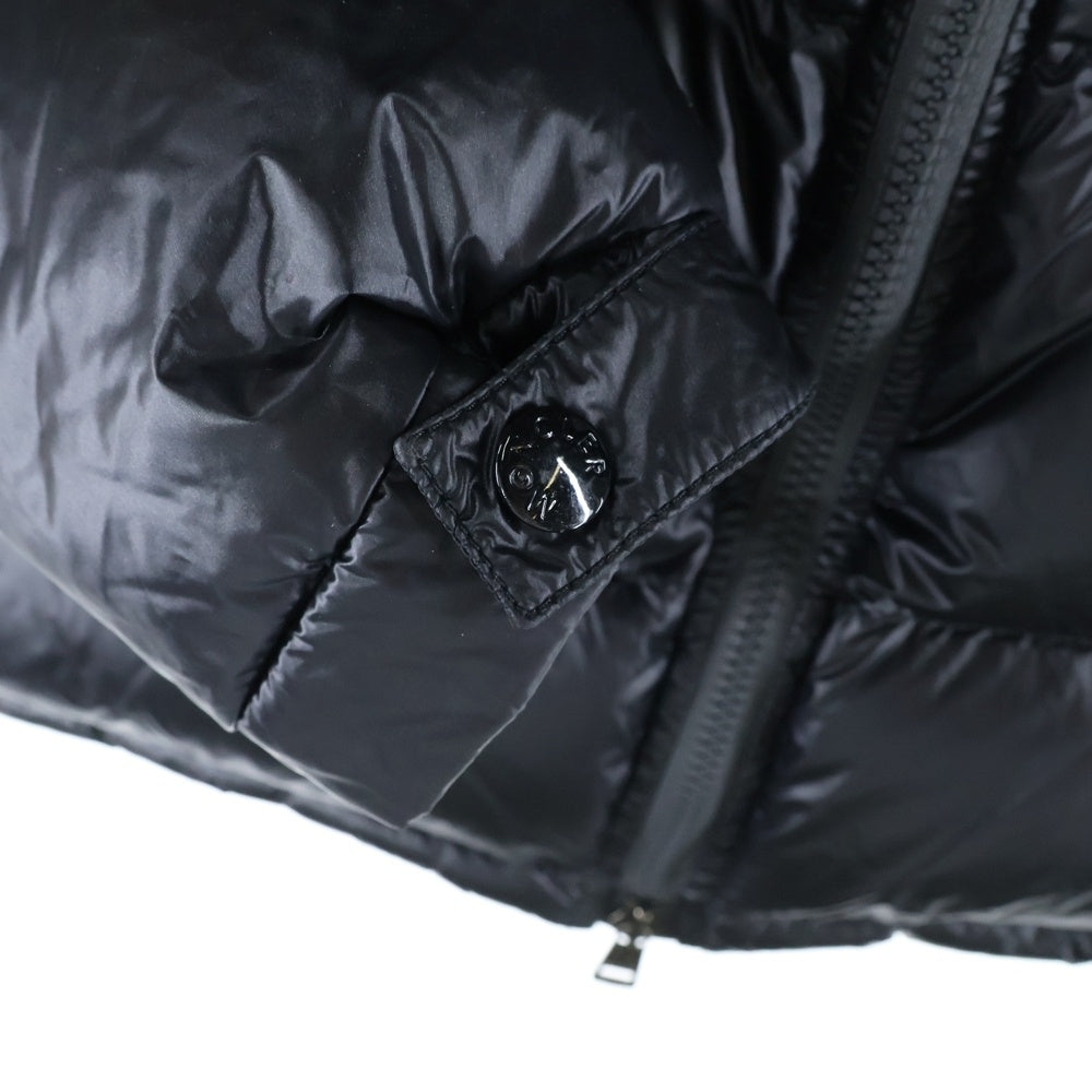 MONCLER(モンクレール) ZIN GIUBBOTTO ダウンジャケット ロゴワッペン ナイロン ブラック