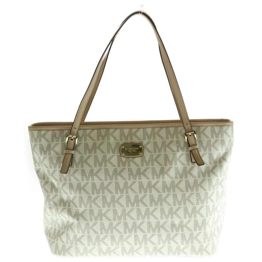 MICHAEL KORS(マイケルコース) MKシグネチャー マザーズ トートバッグ ホワイト